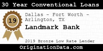Landmark Bank 30 Year Conventional Loans bronze