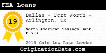 North American Savings Bank F.S.B. FHA Loans gold