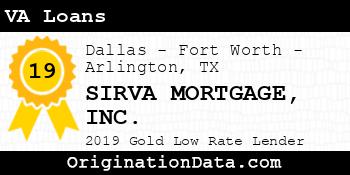 SIRVA MORTGAGE VA Loans gold