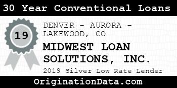 MIDWEST LOAN SOLUTIONS 30 Year Conventional Loans silver