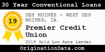 Premier Credit Union 30 Year Conventional Loans gold