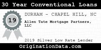 Allen Tate Mortgage Partners 30 Year Conventional Loans silver