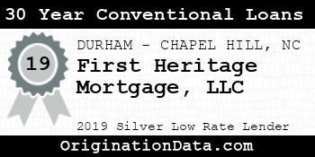 First Heritage Mortgage 30 Year Conventional Loans silver