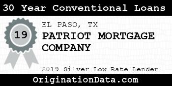 PATRIOT MORTGAGE COMPANY 30 Year Conventional Loans silver