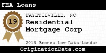 Residential Mortgage Corp FHA Loans bronze