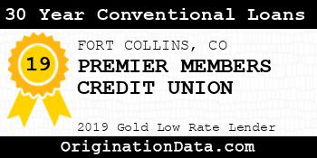 PREMIER MEMBERS CREDIT UNION 30 Year Conventional Loans gold