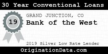 Bank of the West 30 Year Conventional Loans silver