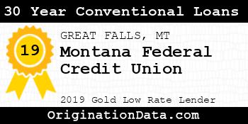 Montana Federal Credit Union 30 Year Conventional Loans gold