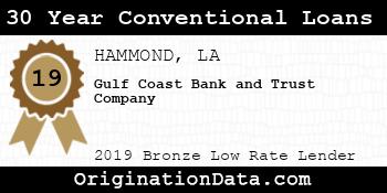 Gulf Coast Bank and Trust Company 30 Year Conventional Loans bronze