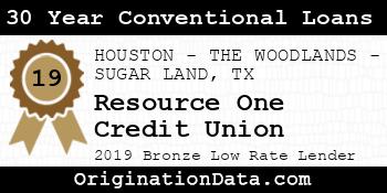 Resource One Credit Union 30 Year Conventional Loans bronze