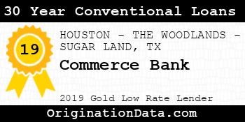 Commerce Bank 30 Year Conventional Loans gold
