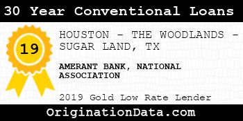 AMERANT BANK NATIONAL ASSOCIATION 30 Year Conventional Loans gold