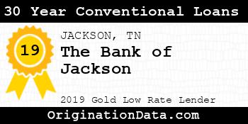 The Bank of Jackson 30 Year Conventional Loans gold