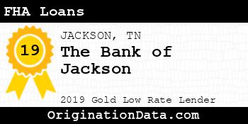 The Bank of Jackson FHA Loans gold