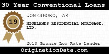 HIGHLANDS RESIDENTIAL MORTGAGE LTD. 30 Year Conventional Loans bronze