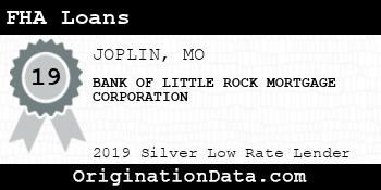 BANK OF LITTLE ROCK MORTGAGE CORPORATION FHA Loans silver