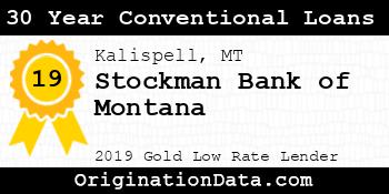 Stockman Bank of Montana 30 Year Conventional Loans gold