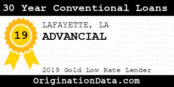 ADVANCIAL 30 Year Conventional Loans gold