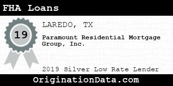 Paramount Residential Mortgage Group FHA Loans silver