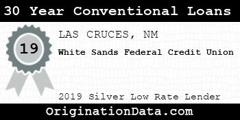 White Sands Federal Credit Union 30 Year Conventional Loans silver