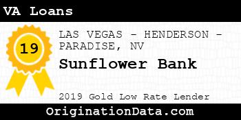 Sunflower Bank VA Loans gold