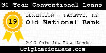 Old National Bank 30 Year Conventional Loans gold