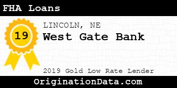 West Gate Bank FHA Loans gold