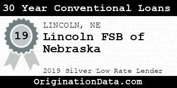 Lincoln FSB of Nebraska 30 Year Conventional Loans silver