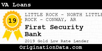 First Security Bank VA Loans gold