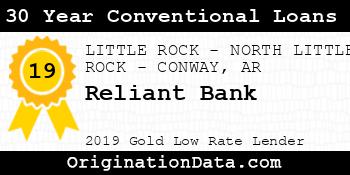 Reliant Bank 30 Year Conventional Loans gold
