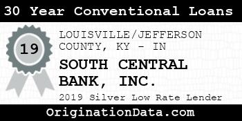 SOUTH CENTRAL BANK 30 Year Conventional Loans silver