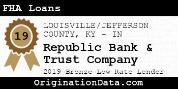 Republic Bank & Trust Company FHA Loans bronze