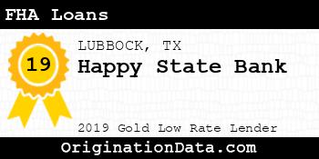 Happy State Bank FHA Loans gold