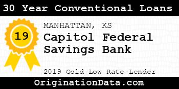Capitol Federal Savings Bank 30 Year Conventional Loans gold