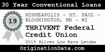 THRIVENT Federal Credit Union 30 Year Conventional Loans silver