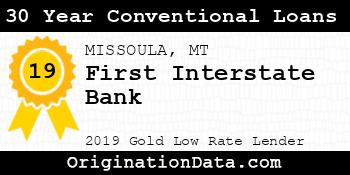 First Interstate Bank 30 Year Conventional Loans gold
