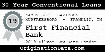 First Financial Bank 30 Year Conventional Loans silver