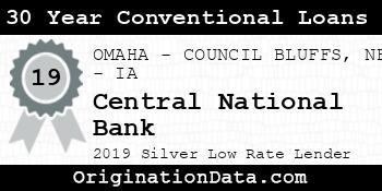 Central National Bank 30 Year Conventional Loans silver