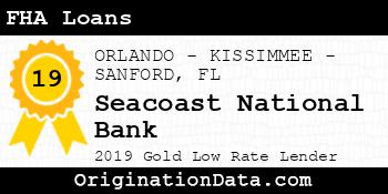 Seacoast National Bank FHA Loans gold
