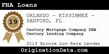 Century Mortgage Company DBA Century Lending Company FHA Loans bronze