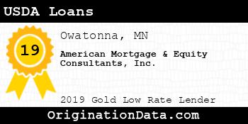 American Mortgage & Equity Consultants USDA Loans gold