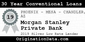 Morgan Stanley Private Bank 30 Year Conventional Loans silver