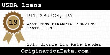 WEST PENN FINANCIAL SERVICE CENTER USDA Loans bronze