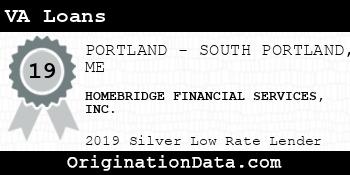 HOMEBRIDGE FINANCIAL SERVICES VA Loans silver