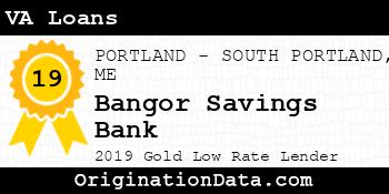 Bangor Savings Bank VA Loans gold
