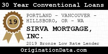 SIRVA MORTGAGE 30 Year Conventional Loans bronze