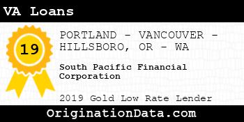 South Pacific Financial Corporation VA Loans gold