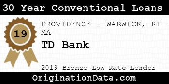 TD Bank 30 Year Conventional Loans bronze