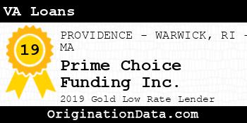 Prime Choice Funding VA Loans gold