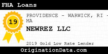 NEWREZ FHA Loans gold